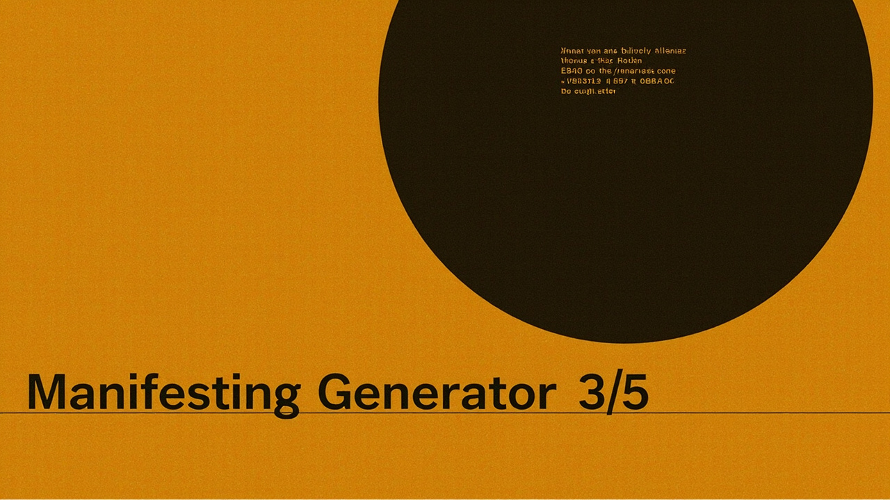 Chevalier de Saint-Georges's Human Design: Manifesting Generator 3/5