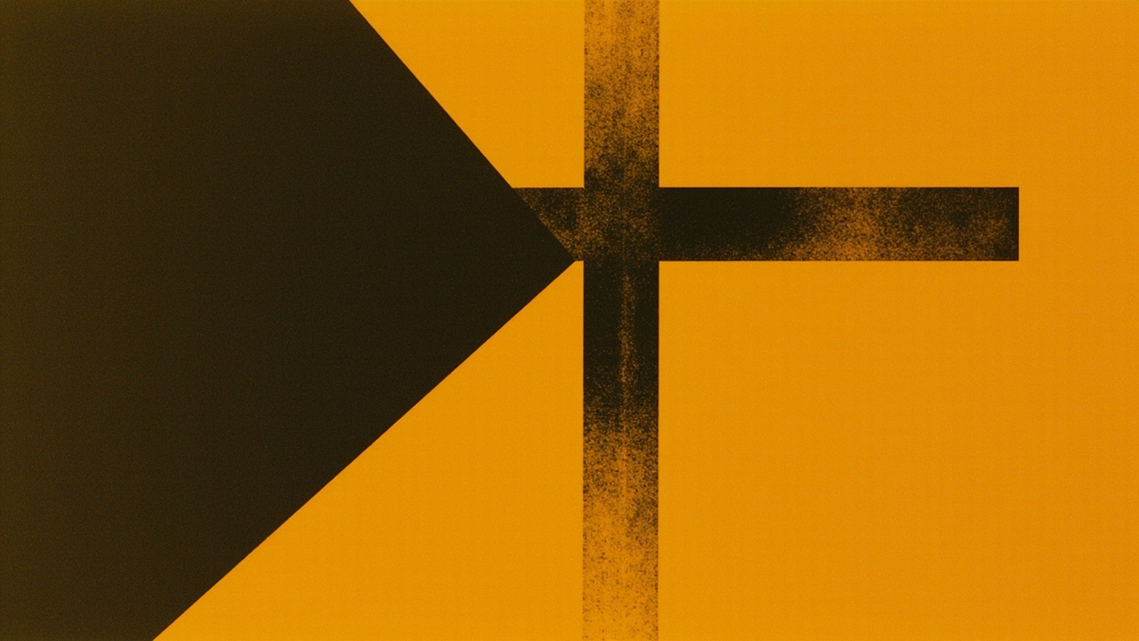 Right Angle Cross Meaning in Identity Crisis
